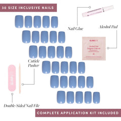 Glamnetic accesorios incluidos: caja de almacenamiento y lima de doble cara