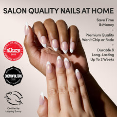 Kit de uñas Glamnetic Glamzilla: 30 piezas, 15 tallas para ajuste personalizado.