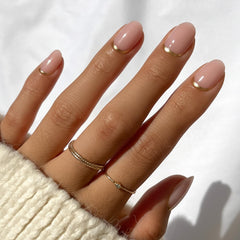 Glamnetic Goal Digger uñas brillo semitransparente para un look natural y resistente.