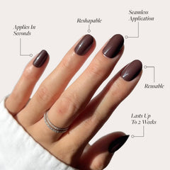 Glamnetic kit de uñas con 12 tallas para ajuste personalizado y duradero
