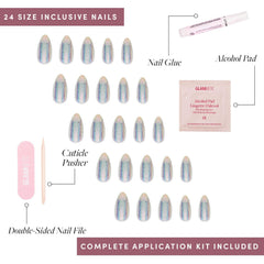Caja de almacenamiento de Glamnetic Stardust para organización y reutilización.