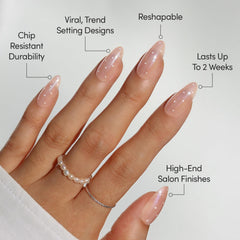 Glamnetic Sugar Glazed: puntos blancos para estilo discreto y moderno