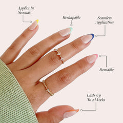 Glamnetic Sprinkles: durabilidad de hasta 2 semanas con ajuste personalizado.