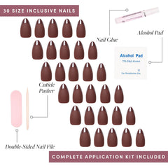 Glamnetic Terra uñas duraderas hasta 2 semanas con pegamento incluido.