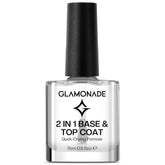 Glamonade Base Top Coat: base y brillo que protege la uña y prolonga el color.