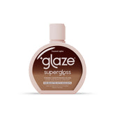 Frente del envase Glaze, muestra un brillo supremo y color intenso