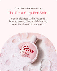 Glaze Super Bond Building Shampoo espuma cremosa, limpieza suave y cuidado diario
