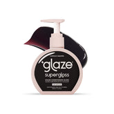 Glaze Supergloss con bomba dispensadora para dosificar color con facilidad.