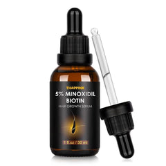 Glemme Minoxidil 5% en botella, mejora densidad capilar y vitalidad del cabello.