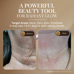 GLO24K uso con serums, facilita absorción de productos.