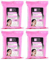 Global Beauty Care toallitas desmaquillantes con colágeno, paquete de 100, uso diario suave y desmaquillante.