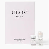 Glov Beauty sistema infusion micro para rostro y labios con punta de oro 24k para luminosidad suave.