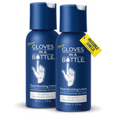 Gloves In A Bottle: botella de loción protegiendo la piel con una barrera duradera.