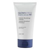 Glowbiotics nettoyant probiotiques revitalisant – bouteille, texture gel hydratante pour nettoyage en douceur.