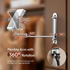 Glowtop brazo 360° extensible para ángulo perfecto en tareas