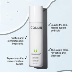 G.M. COLLIN Hydramucine limpia ojos y maquillaje con suavidad.