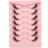 Pestañas medias naturales de Gmagictobo para un look suave.