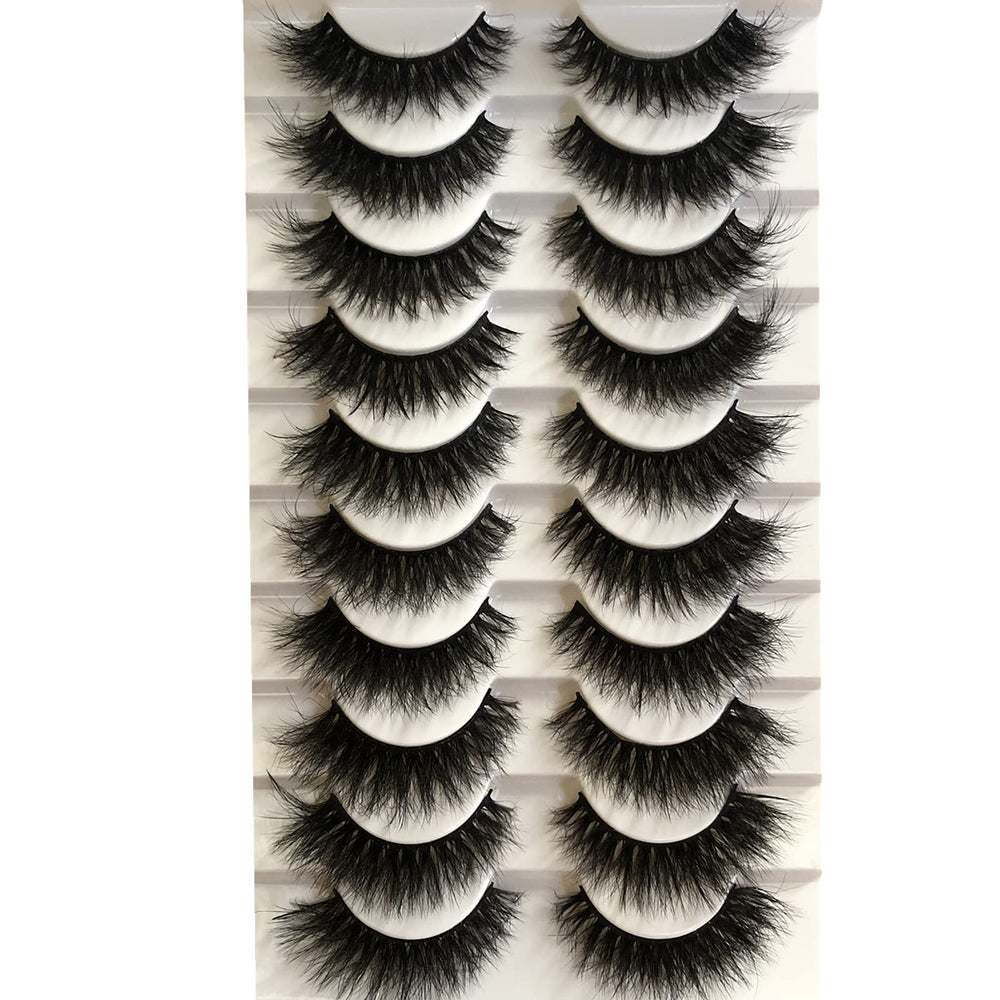 Pestañas Gmagictobo naturales 15mm para un look suave y auténtico durante el día.