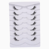 Pestañas parciales naturales de Gmagictobo para un look suave y definido.