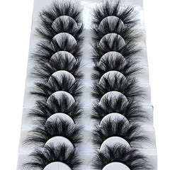 GMAGICTOBO pestañas visón 20 mm para look dramático.