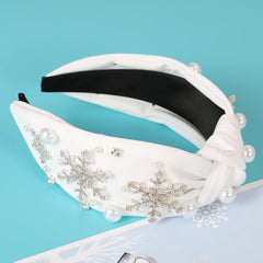 Adorno navidad para ocasiones, diadema de Gmmidea, combina con vestidos o suéteres.