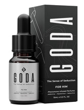 GODA Feromonas Colonia para uso diario con aroma cítrico y lavanda que mejora la presencia.