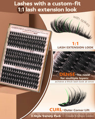 Goddvenus conjunto de densidad 70D-80D-90D para combinaciones personalizadas.