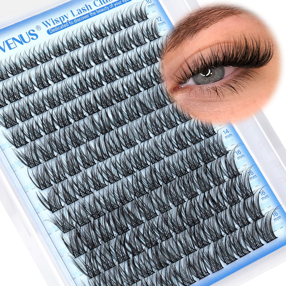 Goddvenus racimos pestañas delicadas, aplicación natural para un look suave y elegante