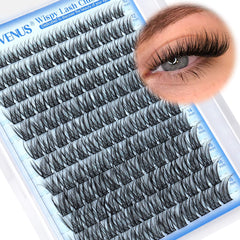 Goddvenus racimos pestañas delicadas, aplicación natural para un look suave y elegante