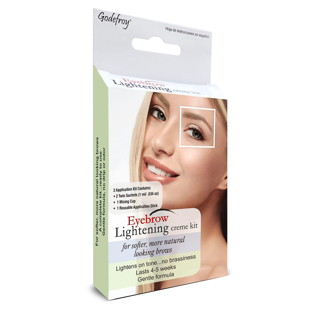 Godefroy crema aclaradora de cejas para un look más natural.