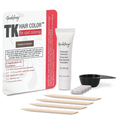 Kit de coloración Godefroy con cápsulas para retoques precisos en áreas pequeñas