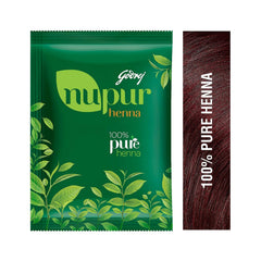 Godrej Nupur Henna envase: frescura y fecha de fabricación visible