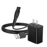 Cargador 5V USB de Goffeu para Philips Norelco, carga rápida y segura.
