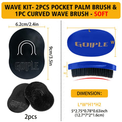 Cepillo para ondas de Goiple distribuye el producto sin esfuerzo