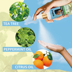 Goiple champú sin agua para locs, aplicación suave para refrescar sin lavado.