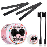 Goiple Edge Control Wax: bocal 4oz pour une tenue durable sans gras.