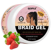 Goiple Gel para trenzas: botella de 16oz con fijación duradera