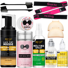 Goiple Lace Tint Melting Mousse muestra su empaque compacto para almacenamiento.