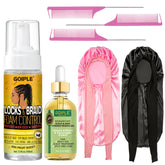 Goiple mousse para trenzas con fijación suave y duradera