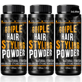 Goiple polvos: frasco de volumen y textura para cabello masculino.