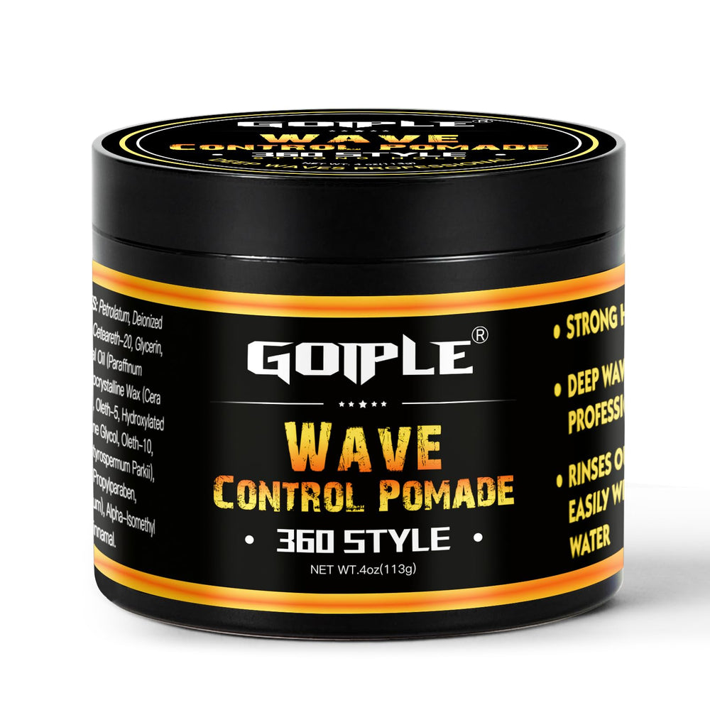 Goiple pomada para ondas naturales en envase, define ondas 360° con brillo suave.