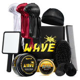 Goiple Wave Pomade bottle enables durable hold for sleek, long-lasting waves.