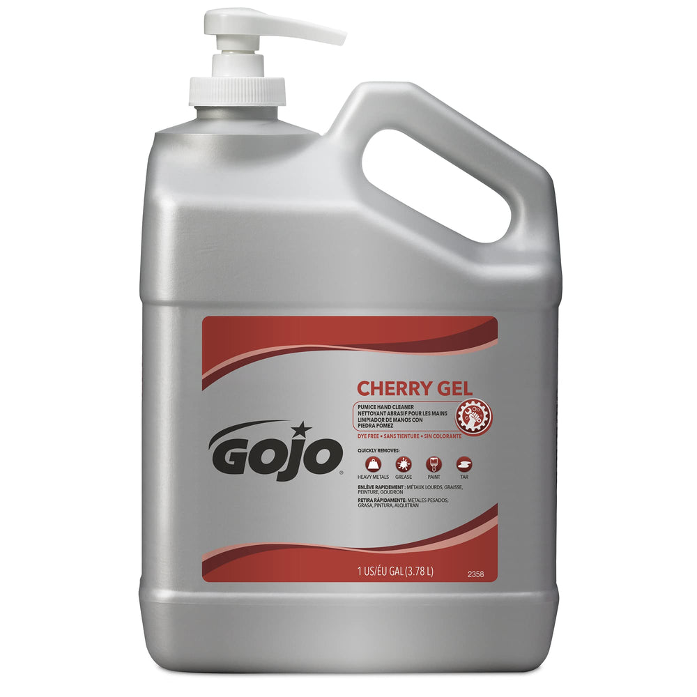 GOJO Limpiador de manos, botella vertido, limpieza rápida de manos.