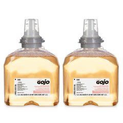 GOJO TFX premium foam handwash refill 1200mL for quick restocking in busy restrooms.