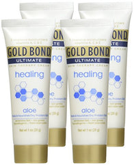 Gold Bond loción de aloe, aplicación suave para rostro y piel sensible