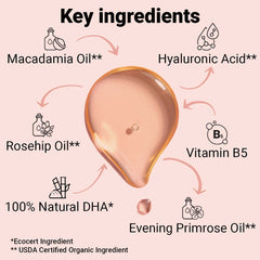 Ingredientes orgánicos GOLDEN STAR BEAUTY que nutren la piel sin irritaciones.