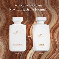 Goldie Locks Ultra Hidratante acondicionador en botella, marula y agua de rosas nutren sin engrasar