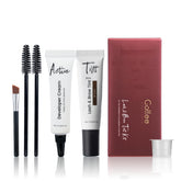 GOLLEE kit color pestañas cejas marrón: tubo para tono natural.