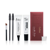 GOLLEE conjunto de coloracion pestanas cejas negro aplicado con precision