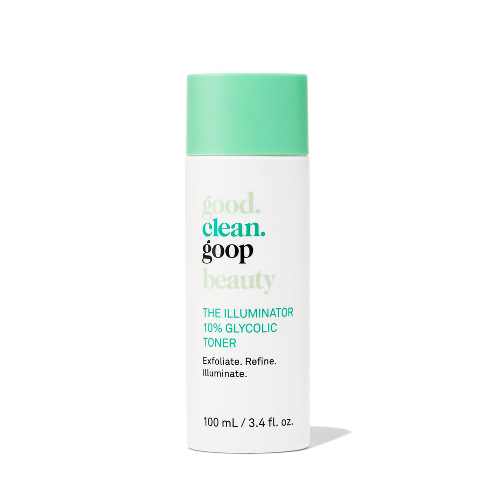 good.clean.goop Tonico glicólico 10% para poros visibles y piel suave.